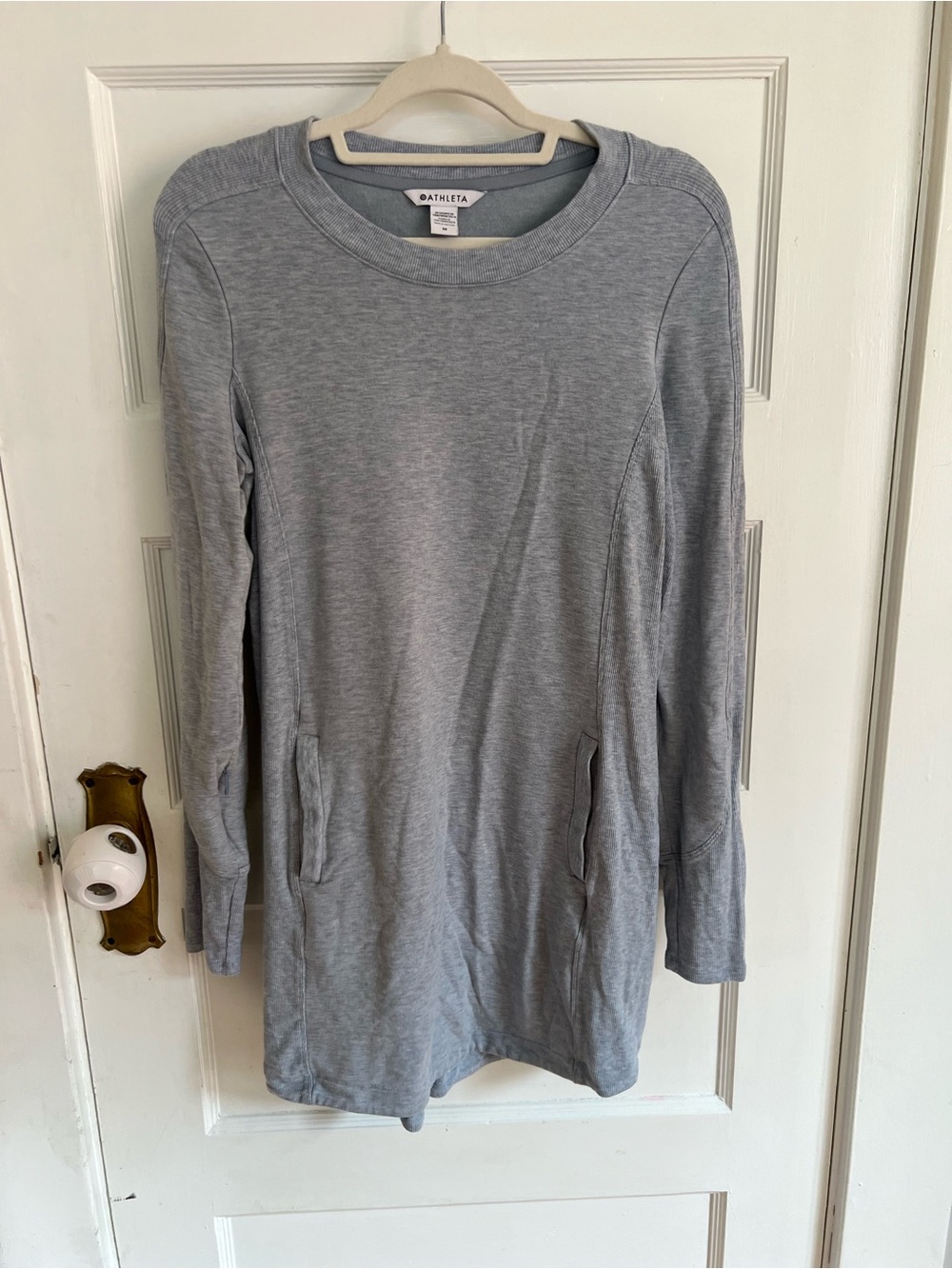 Bundle of Six Athleta Sweatshirt Dresses - Picture 15 of 16